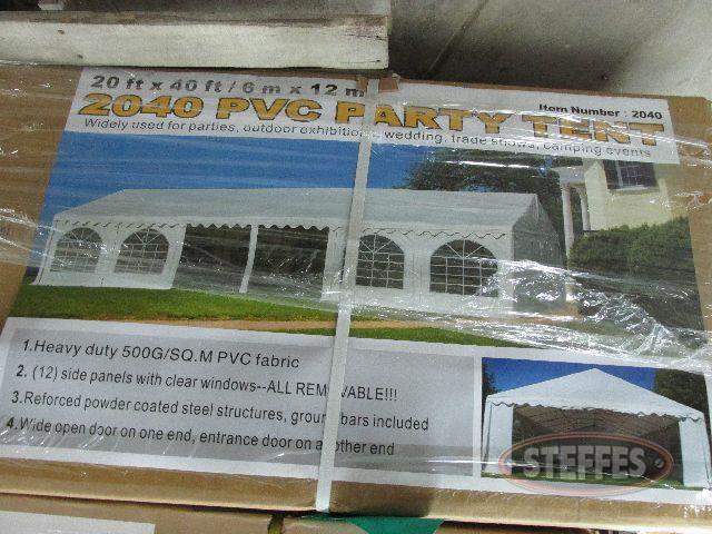 Full closed party tent